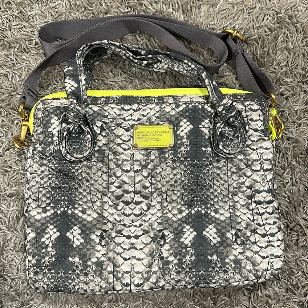 Marc by Marc Jacobs quilted laptop bag